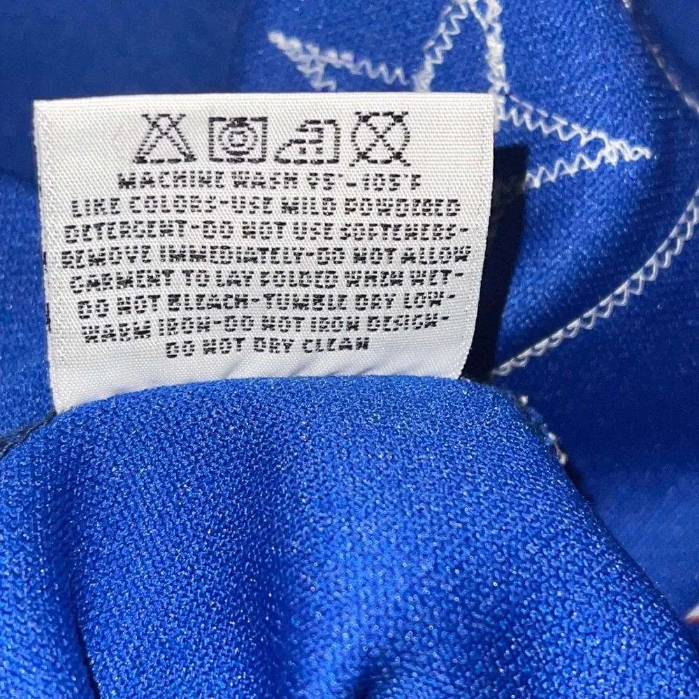 Authentic Mitchell & Ness NBA Philadelphia 76ers Player Courtside Jersey Size 54 - Picture 6 of 7